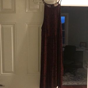 Maroon Summer Dress